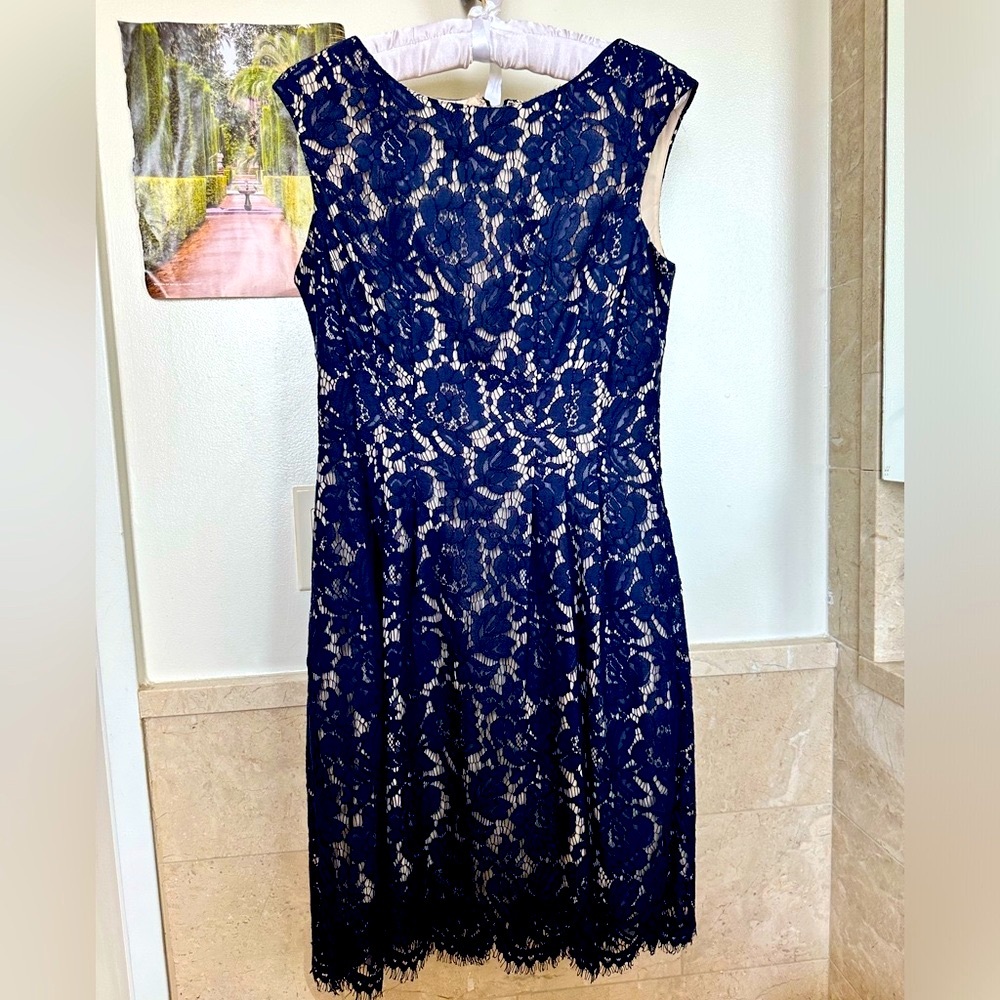Lace Floral Dress 👗✨